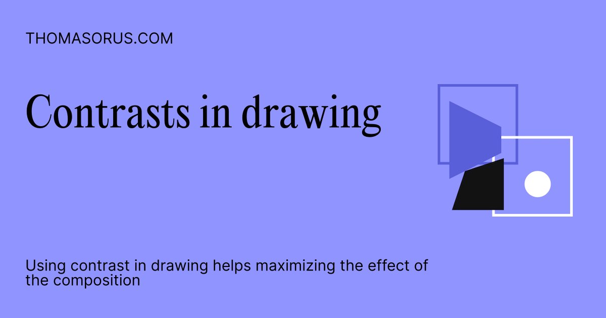 Contrasts in drawing - Thomasorus